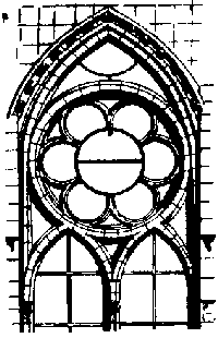 Tracery at the Cloisters of Hauterive